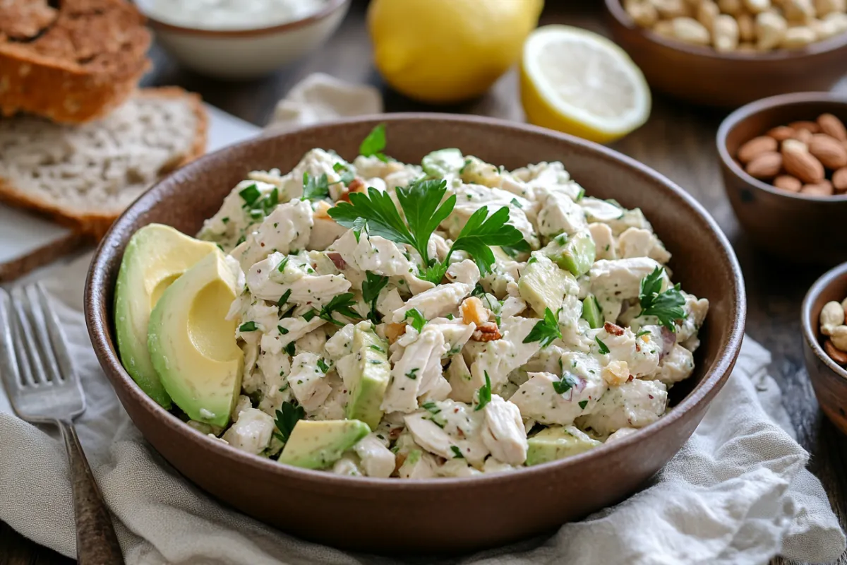 Is chicken salad a healthy diet?