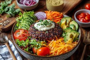 burger bowl recipe