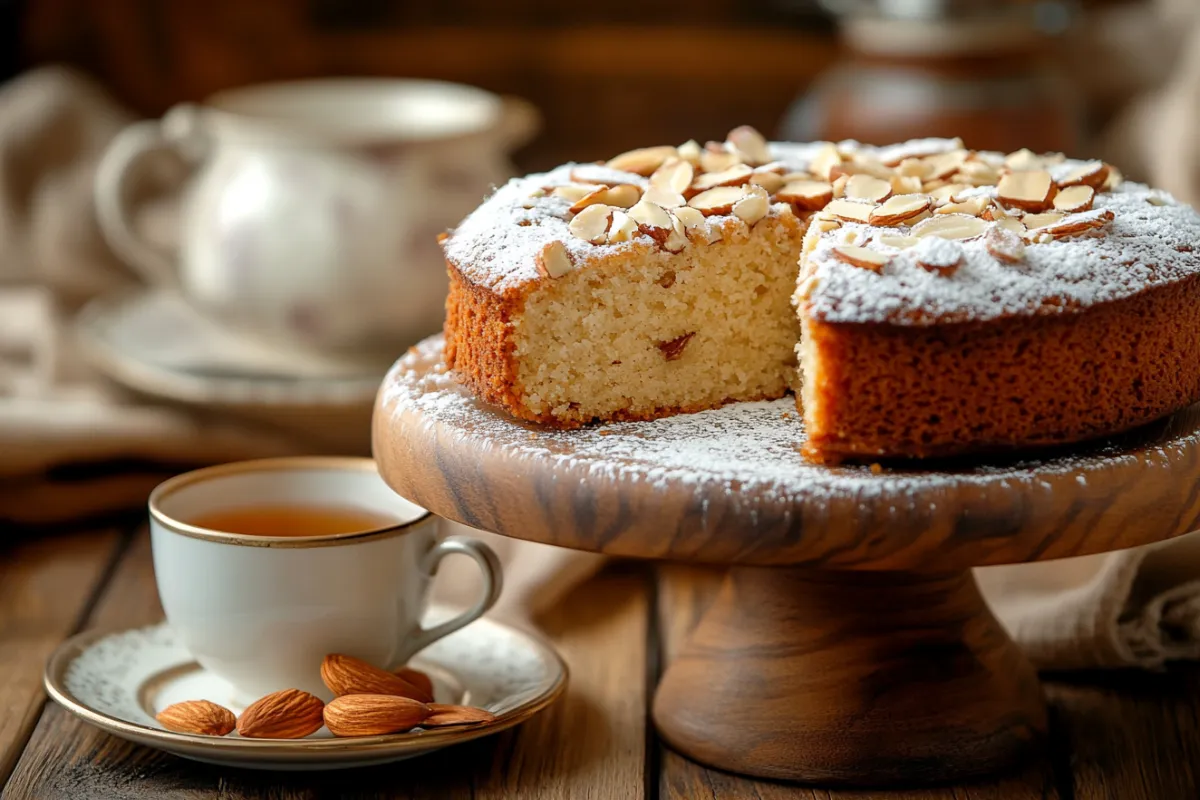 almond nut cake recipe