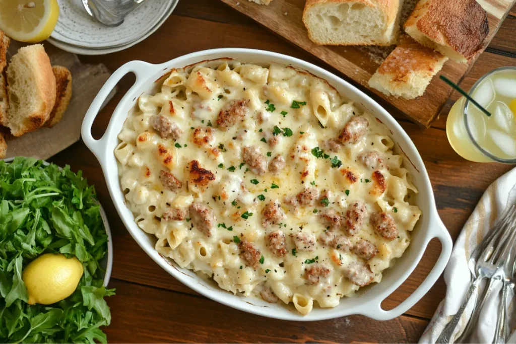 chicken and italian sausage recipes with pasta