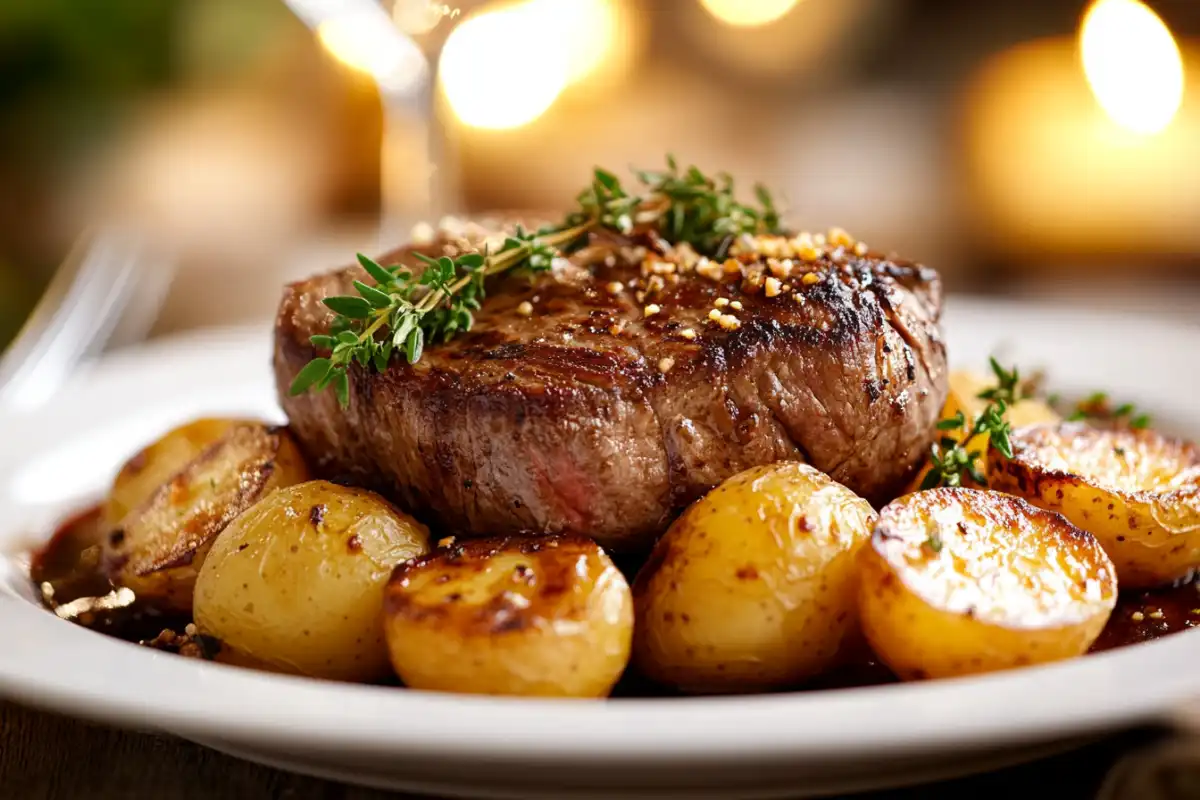 Should you eat steak and potatoes together?