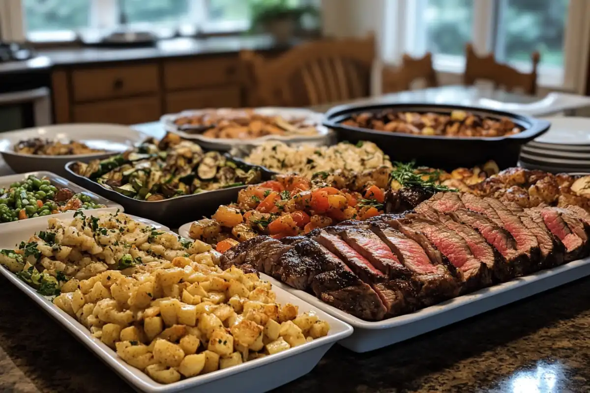 What sides go well with steak?