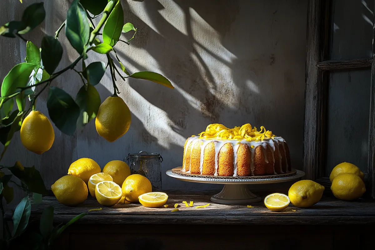 lemon pound cake recipe