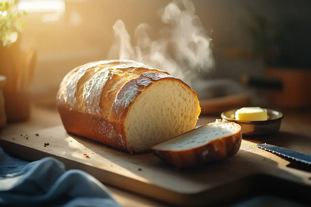 What is the secret to moist homemade bread?