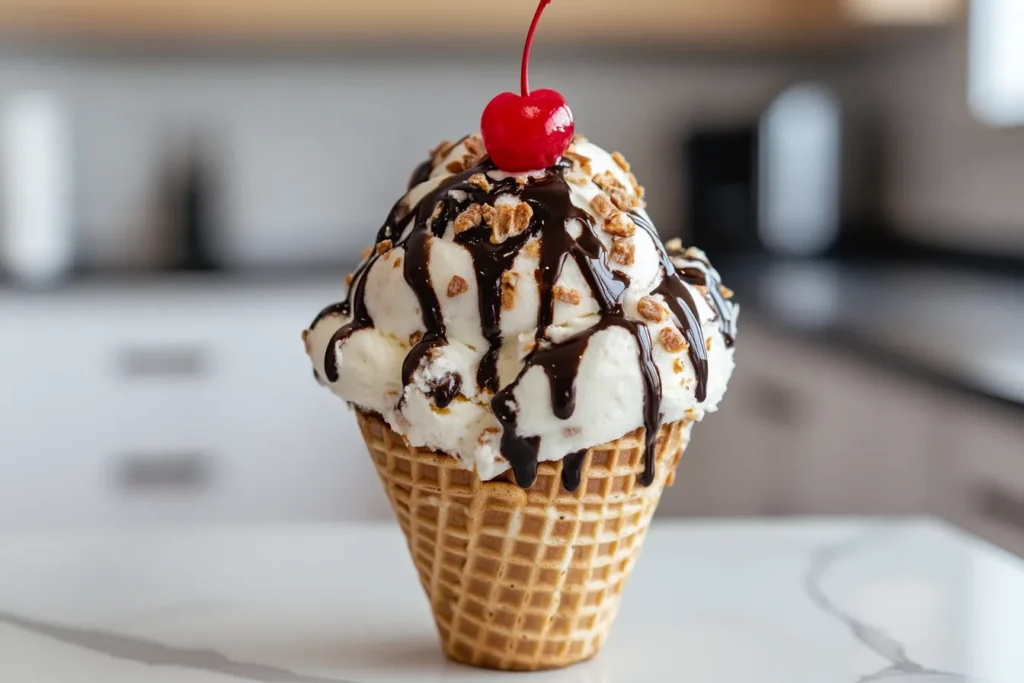 Creative snow cream recipe serving ideas for a fun dessert experience
