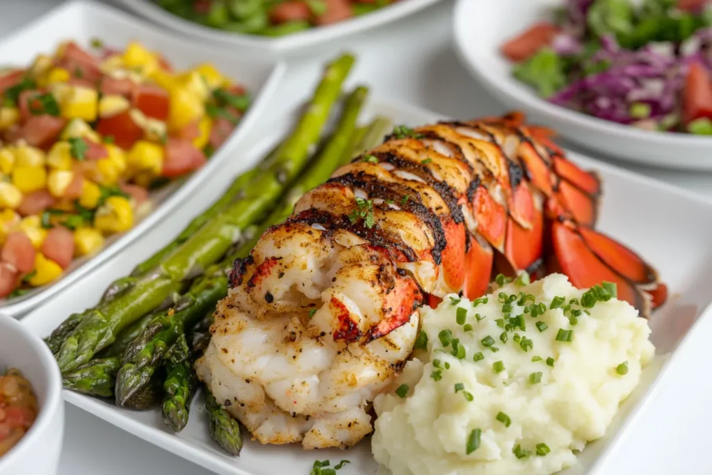 Sides to enhance a lobster tail recipe