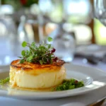 Crab brûlée recipe elegant setting