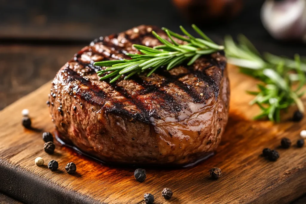Recipe for filet mignon on the grill