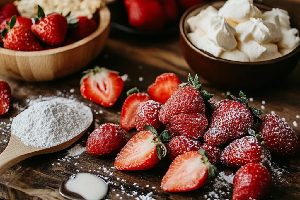 Strawberry Crunch Cake Ingredients